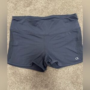Gap Fit, Steel Blue Run Short, Hot Yoga Short, size Medium, EUC